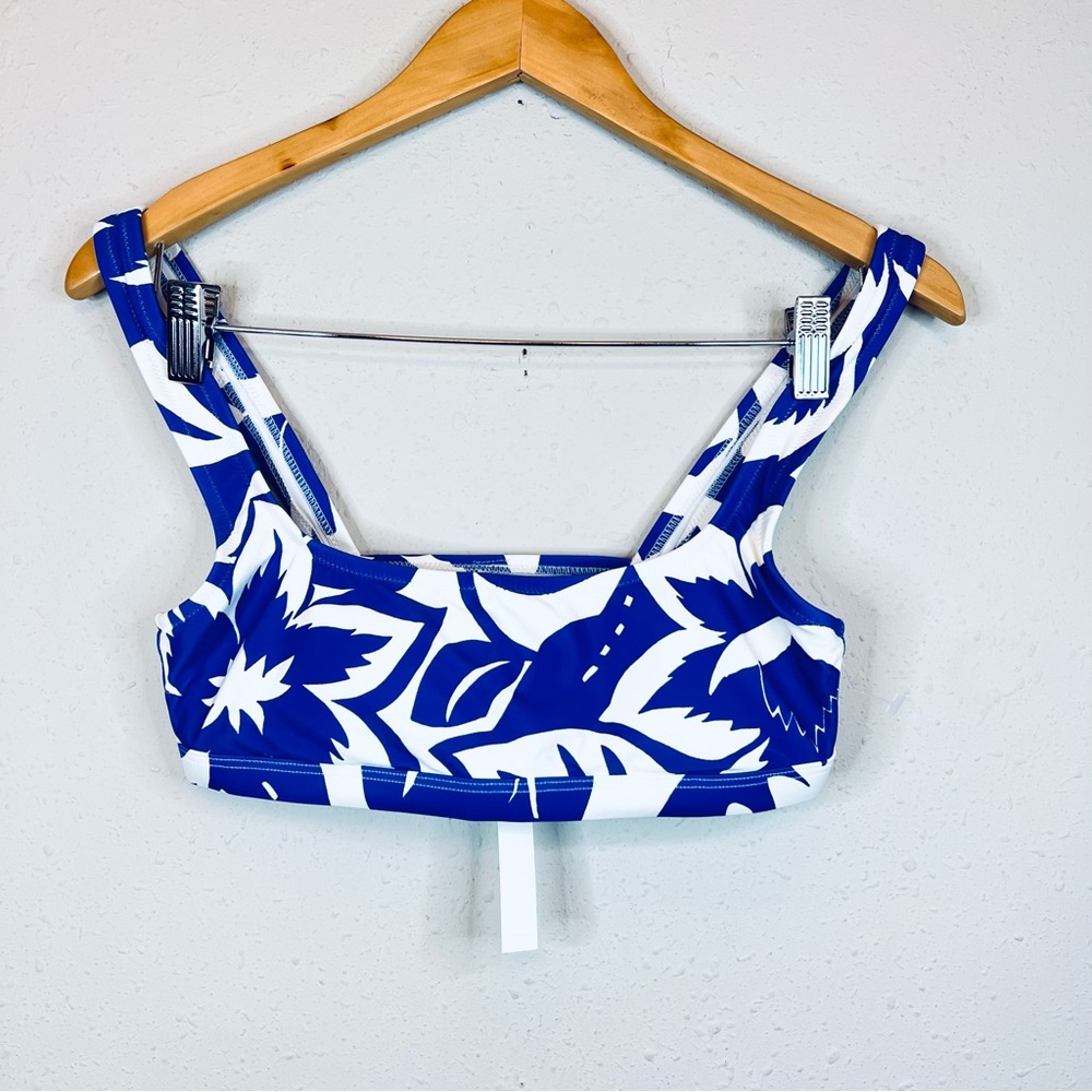 Madewell Second Wave Tropical Print Balconette Swim Bikini Top Sz XS,M NWT - Picture 8 of 13